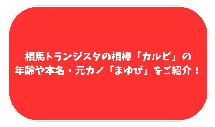 相馬トランジスタ　カルビ